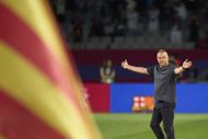 Barcelona head coach Hansi Flick
